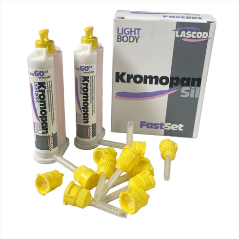 KromopanSil Impression Material Cartridges Fast Regular Superlight Body, Light Body, Regular Body, Heavy Body